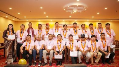 Photo of नेपाल तेक्वान्दो संघको अध्यक्षको जिम्मेवारी दीपराज गुरुङको काँधमा