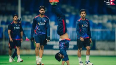 Photo of शारजाहमा नेपाली राष्ट्रिय क्रिकेट टिमको अभ्यास (फोटो फिचर)