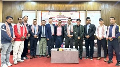 Photo of कास्की तेक्वान्दो संघको अध्यक्षमा पुनः कुमार गुरूङ, संस्थापक अध्यक्ष जगन गुरूङ सम्मानित