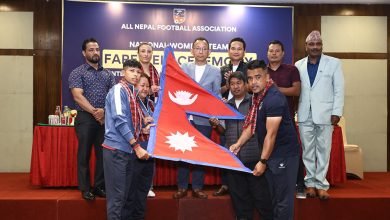 Photo of नेपाली महिला फुटबल टिमले आज इरानसँग खेल्दै