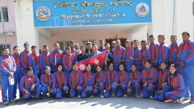Photo of नेपाली एथलेटिक्स टोली भारत जाँदै