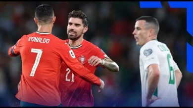 Photo of आयरल्याण्डमाथि पोर्चुगलको संघर्षपूर्ण जित, रोनाल्डोको पेनाल्टी मिस