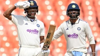 Photo of वेस्ट इन्डिजविरुद्ध बलियो अवस्थामा भारत : तीन खेलाडीले प्रहार गरे शतक