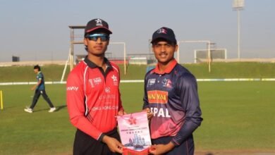 Photo of एसीसी पुरुष यू–१९ प्रिमियर कप : नेपालले ब्याटिङ गर्दै