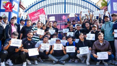 Photo of एन्फालाई खेलाडीको चेतावनी- पुस ९ गतेबाट लिग होस्, सडकमा होइन मैदानमा खेल्न चाहन्छौं !