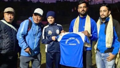 Photo of सहारा एकेडेमीलाई निर्मलपोखरीका विष्णु गिरीको सहयोग