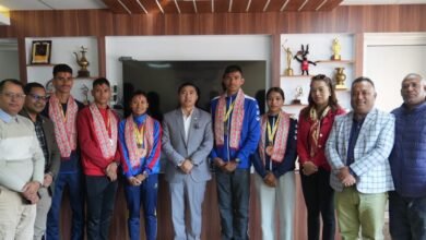 Photo of एथलेटिक्स साफ पदक विजेतालाई राखेपको बधाइ