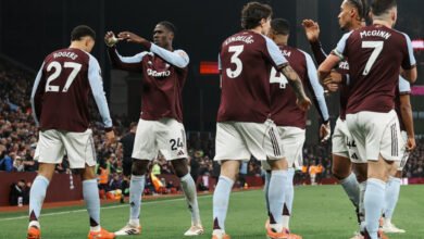 Photo of एस्टन भिल्लासँग म्यानचेस्टर युनाइटेड पराजित