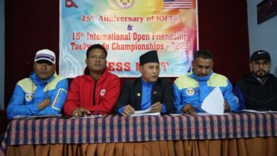 Photo of काठमाण्डौमा हुने ‘इन्टरनेशनल ओपन फ्रेन्डसीप तेक्वान्दो’को तयारी पूरा