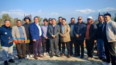 Photo of मन्त्री कुलमान घिसिङद्वारा पोखरा रंगशालाको टेनिस कम्लेक्स अवलोकन (साथमा भिडियो)