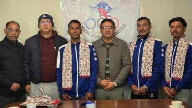 Photo of नेपाली क्यानो तथा कायक टोली चीन जाँदै, एनओसी अध्यक्ष श्रेष्ठले गरे विदाई