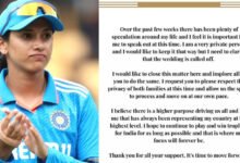 Photo of भारतीय महिला क्रिकेटर स्मृति मन्धनाले भनिन्- विवाह रद्ध भयो, म अगाडी बढ्न चाहन्छु