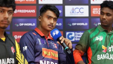 Photo of यू–१९ एशिया कप: आज नेपालले श्रीलंकाको सामना गर्दै