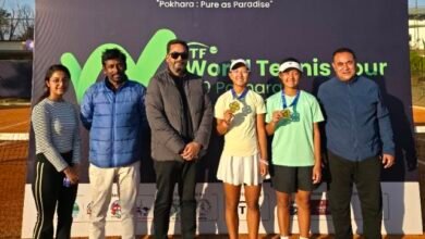 Photo of आइटीएफ जे३० वर्ल्ड टेनिस टुर पोखरा : सिंगल्सतर्फको फाइनलमा शिभाली, डबल्सतर्फ उपाधि हातमा