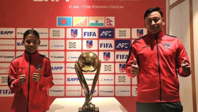 Photo of यू-१९ महिला साफ च्याम्पियनसिप पोखरामा, आज दुई खेल हुदै