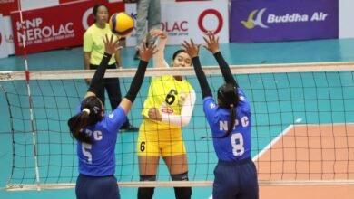 Photo of राष्ट्रिय महिला भलिबल : न्यु डायमन्ड अपराजित