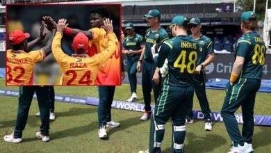 Photo of अस्ट्रेलियामाथि जिम्बाबेको रोमाञ्चक जित