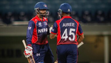 Photo of विश्वकप वार्मअप: युएईमाथि नेपाल ७ विकेटले विजयी, आरिफ र दिपेन्द्रको अर्धशतक