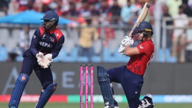 Photo of इङल्याण्डले नेपाललाई दियो १८५ रनको लक्ष्य