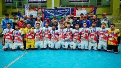 Photo of ‘चौथो मञ्जु बहादर बस्नेत स्मृति छात्र ह्याण्डबल’मा पोखरा एकेडेमी च्याम्पियन