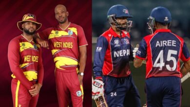 Photo of टी-२० विश्वकप : नेपाल र वेस्ट इण्डिज आमने सामने हुदै