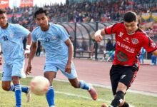 Photo of १४ वर्षपछि फाइनलमा जावलाखेल, आत्मघाती गोलले आभा एफसी बाहिरियो