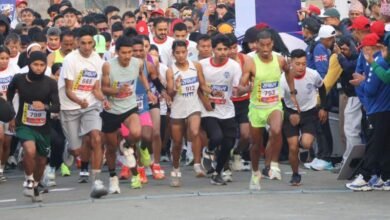 Photo of २०औं सफल पोखरा अन्तर्राष्ट्रिय म्याराथनको उपाधि केन्याली धावक जुलियस मुरियूकी वाहोमे लाई