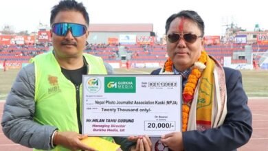 Photo of आहा! रारा गोल्डकपमा फोटो प्रदर्शनी, मिलन गुरूङ द्वारा २० हजार प्रदान
