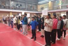 Photo of पोखरामा पाँचौँ खुल्ला राष्ट्रिय मोहन मेमोरियल अन्तरविद्यालय ब्याडमिन्टन प्रतियोगिता सुरु