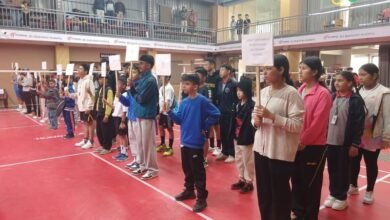 Photo of पोखरामा पाँचौँ खुल्ला राष्ट्रिय मोहन मेमोरियल अन्तरविद्यालय ब्याडमिन्टन प्रतियोगिता सुरु