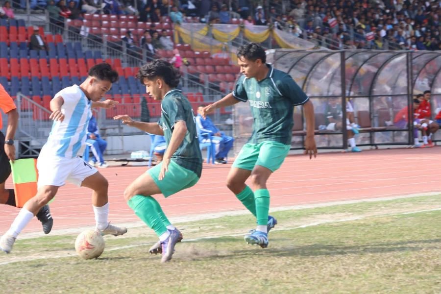 Photo of सडेन डेथको रोमाञ्चमा सहारा क्लब फाइनलमा, मनाङ मर्स्याङदी पराजित