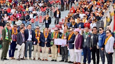 Photo of रजत वर्ष यात्राः आहा रारा गोल्डकप सफलतासँगै सहारा यूके टोली बेलायत फर्कियो