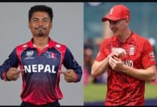 Photo of इङ्ल्यान्ड्ले टस जित्यो, नेपाल बलिंग  गर्दै