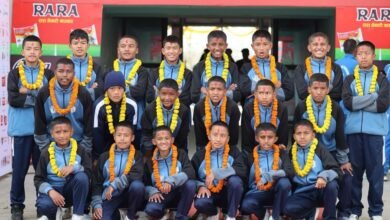 Photo of सहारा क्लबद्वारा एन्फा यु–१४ छनौट हुन सफल शिसु कल्याण माविको टोलीको बिदाई