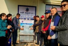 Photo of पोखरा उद्योग बाणिज्य संघद्वारा रंगशालामा शुद्ध पानी ट्याङ्की हस्तान्तरण