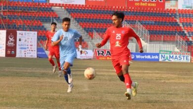 Photo of आहा रारा पोखरा गोल्डकपः मछिन्द्र विरुद्ध जावलाखेलको २–० को जित