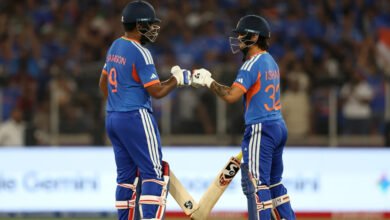 Photo of टि–२० विश्वकप फाइनल : भारतले दियो न्युजील्याण्डलाई २५६ रनको लक्ष्य