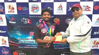Photo of पीएम कप गण्डकी प्रदेश छनौटः स्याङ्जाको ४४ रनको जित, किरण बने ‘प्लेयर अफ द म्याच’