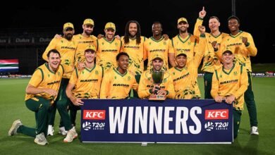 Photo of दक्षिण अफ्रिकाले जित्यो न्यूजील्याण्डविरुद्धको टी-२० सिरिज
