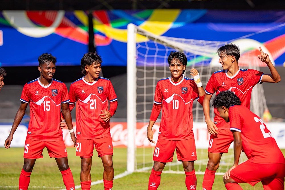 Photo of साफ यू–२० पुरुष फुटबलः सेमिफाइनलमा नेपाल बंगलादेशसँग पराजित