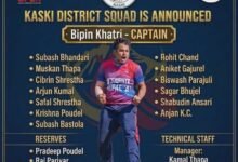 Photo of पीएम कप क्रिकेट प्रदेश छनौट : विपिनको कप्तानीमा कास्कीको टोली घोषणा