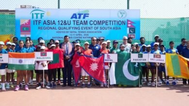 Photo of आईटीएफ एसिया १२ अन्डर टेनिस नेपालको विजयी सुरुआत