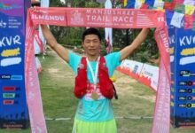 Photo of अर्जुन कुलूङ र आङ फुर्बालाई मञ्जुश्री ट्रेल रेसको उपाधि