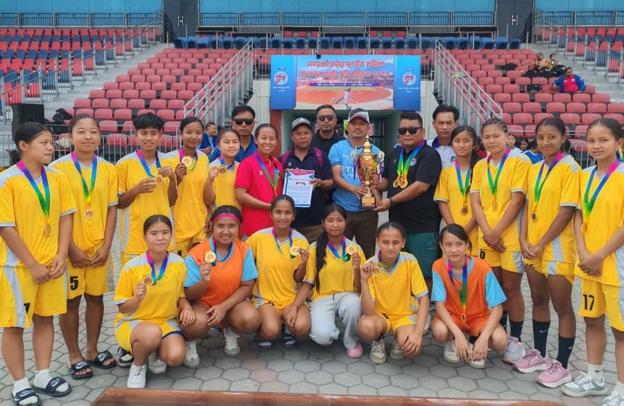 Photo of गण्डकी प्रदेशस्तरीय महिला फुटबलको उपाधि नवलपुरले जित्यो