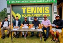 Photo of ‘पाँचौँ मनुश्री–भिग्नजित जुनियर टेनिस’ शनिबारदेखि : १६ इभेन्टमा ९० खेलाडी भिड्दै