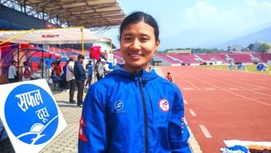 Photo of ३००० मिटरमा सन्तोषी श्रेष्ठको नयाँ किर्तिमानी दौड