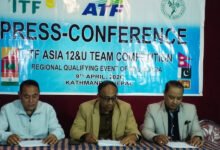 Photo of काठमाडौँमा आईटीएफ एशिया १२-अण्डर टिम साउथ एशिया क्वालिफाइङ हुने