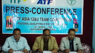 Photo of काठमाडौँमा आईटीएफ एशिया १२-अण्डर टिम साउथ एशिया क्वालिफाइङ हुने