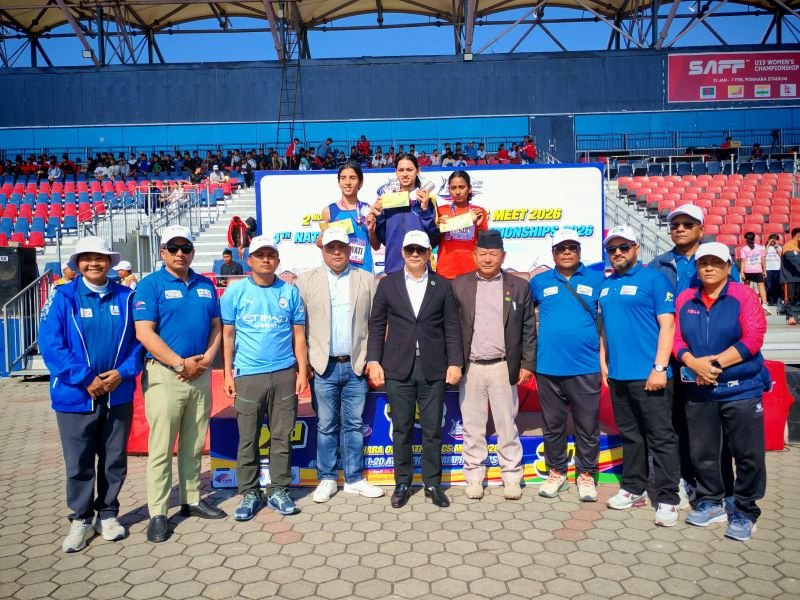 Photo of पोखरामा यू–२० तथा पोखरा ओपन राष्ट्रिय एथलेटिक्स शुरूः अभिनाशको किर्तिमानी हाई जम्प, गण्डकी ६ स्वर्णका साथ अग्रता